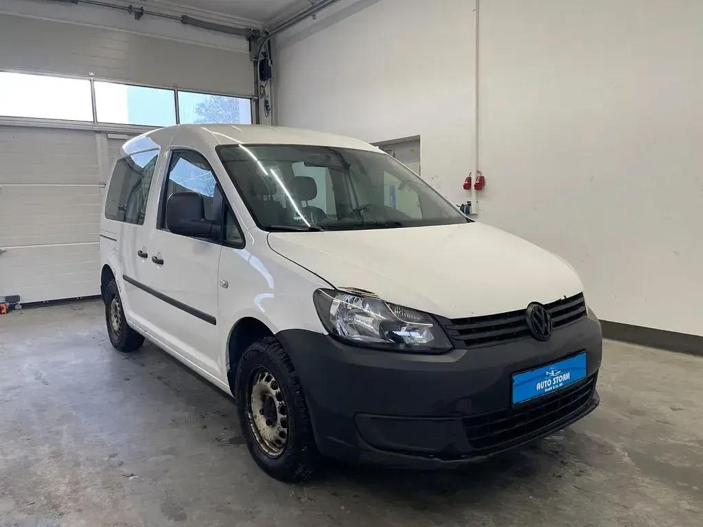 Gebraucht VW Caddy 75 PS (55 kW) 2011 Candyweiß Van / Kleinbus