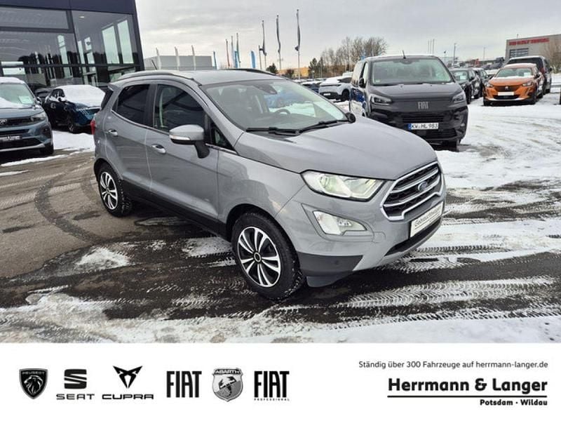 Gebraucht Ford Ecosport Titanium 125 PS (91 kW) 2020 Silber / solarsilber (metallic) SUV