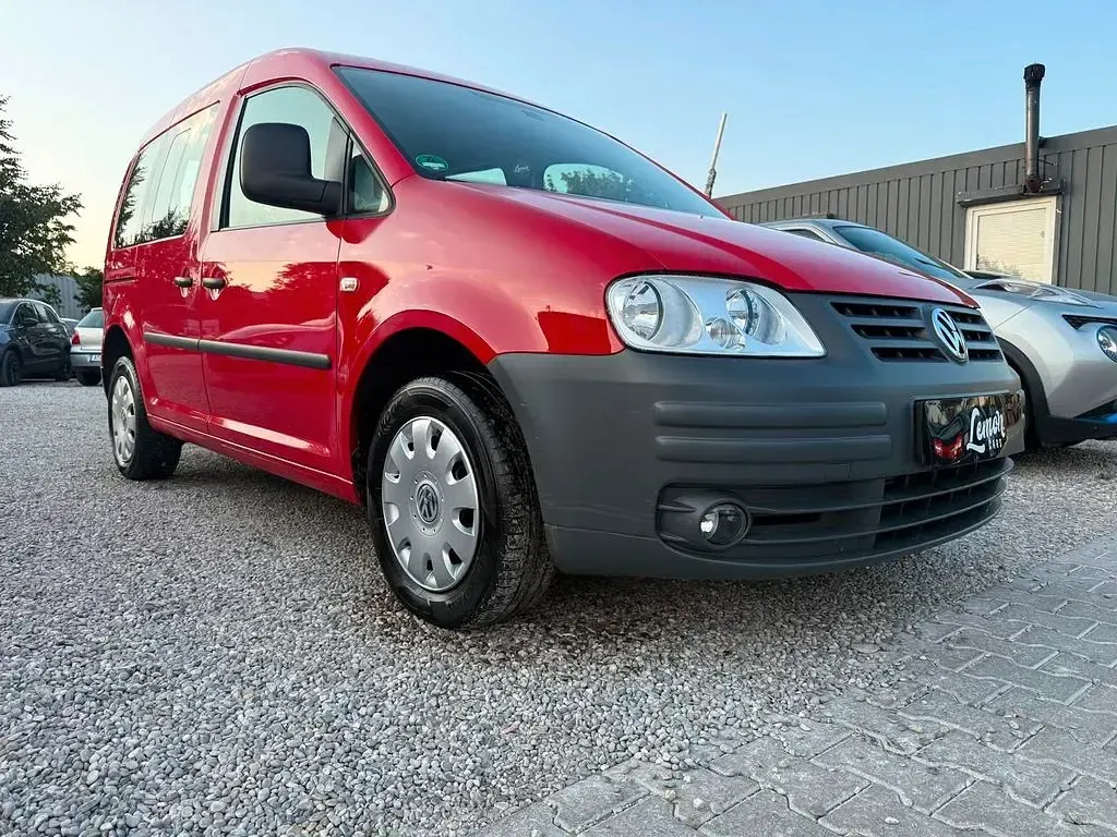 Gebraucht VW Caddy Life 105 PS (77 kW) 2008 Rot Van / Kleinbus