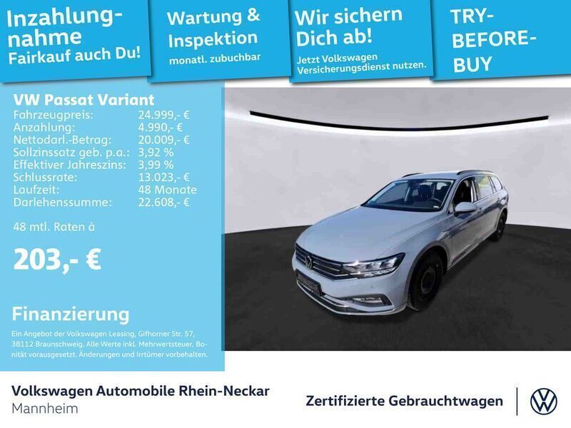 Mondsteingrau Gebraucht 2022 VW Passat Business Kombi | 24.999 € (Fairer Preis) - Bild 1/2