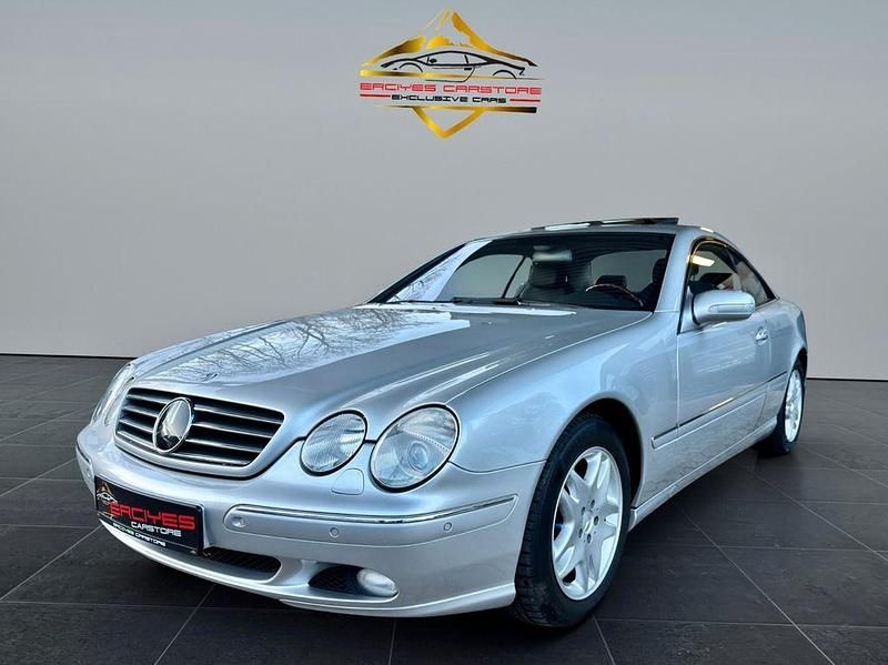 Silber Gebraucht 2001 Mercedes CL500 Coupé | 16.990 € - Bild 1/4