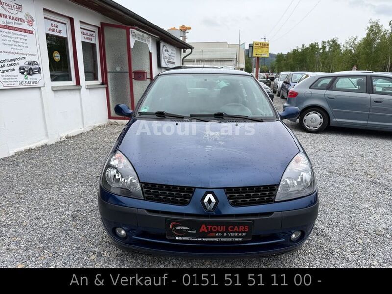 Blau Gebraucht 2002 Renault Clio II Authentique Kleinwagen | 1.799 € (Fairer Preis) - Bild 1/4