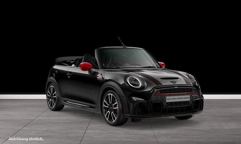 Midnight black Gebraucht 2023 Mini John Cooper Works Cabriolet Premium Plus Cabrio | 37.900 € (Etwas zu teuer) - Bild 1/3