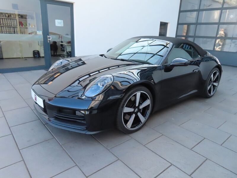 Schwarz Neu 2025 Porsche 911 Carrera Cabriolet Sport Cabrio | 155.992 € (Fairer Preis) - Bild 1/4