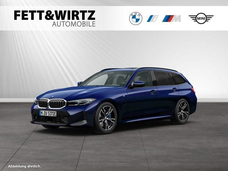 Bmw individual tansanitblau metallic Gebraucht 2024 BMW 330e M Sport Kombi | 45.431 € (Superpreis) - Bild 1/3