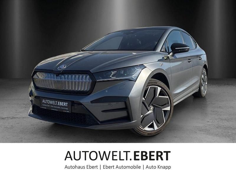 Grau Gebraucht 2023 Skoda Enyaq iV RS SUV | 39.990 € (Guter Preis) - Bild 1/4