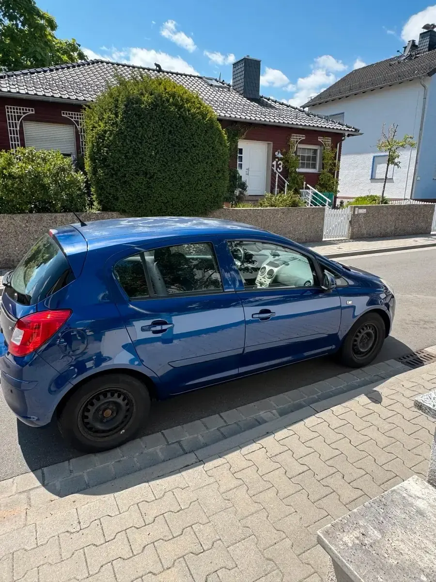 Gebraucht Opel Corsa 80 PS (58 kW) 2007 Blau Kleinwagen