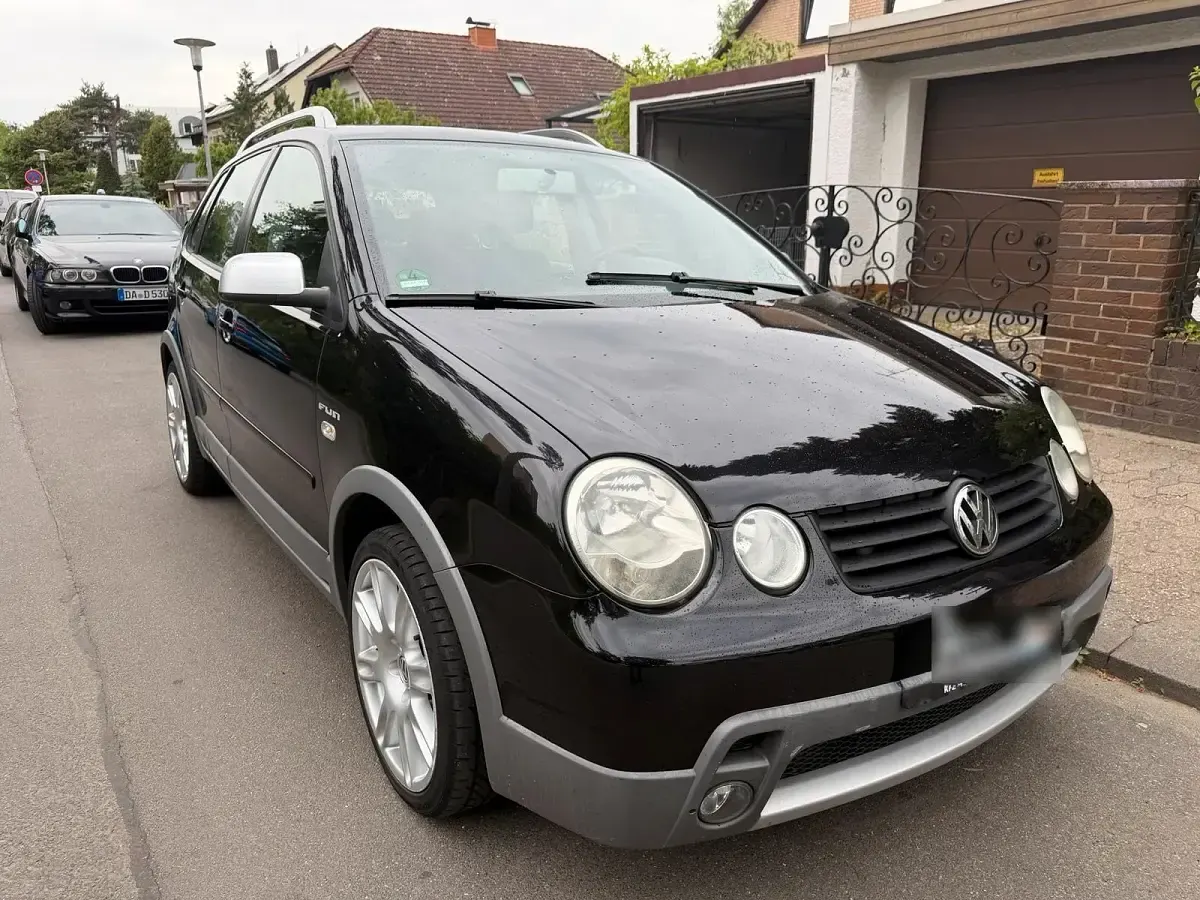 Gebraucht VW Polo Cross 86 PS (63 kW) 2004 Schwarz Kleinwagen
