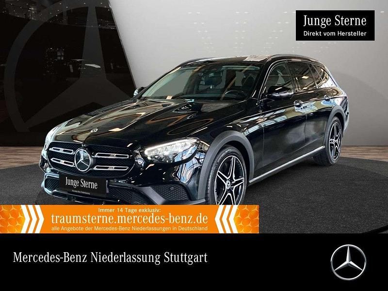 Schwarz Gebraucht 2022 Mercedes E400 Night Limousine | 48.490 € (Fairer Preis) - Bild 1/3