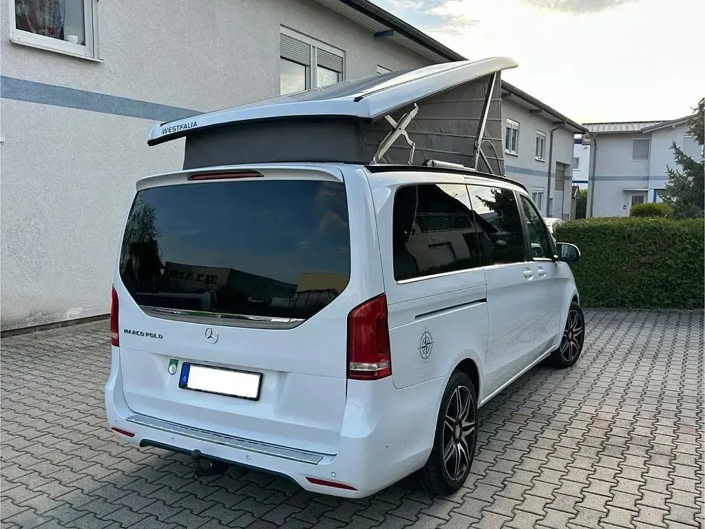 Gebraucht Mercedes V250 Marco Polo 204 PS (150 kW) 2018 Weiß Van / Kleinbus
