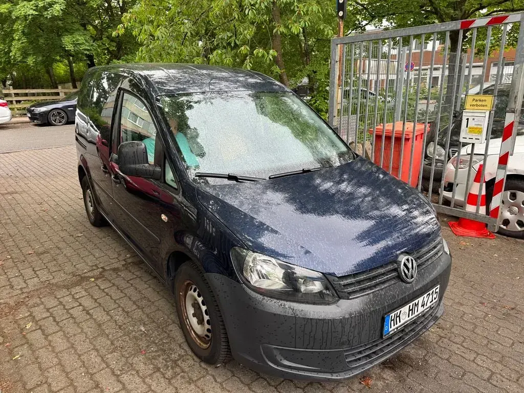 Gebraucht VW Caddy 86 PS (63 kW) 2014 Blau Van / Kleinbus