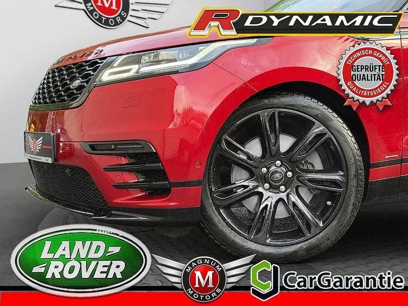 Firenza red Gebraucht 2018 Land Rover Range Rover Velar R-Dynamic SUV | 36.490 € (Guter Preis) - Bild 1/4