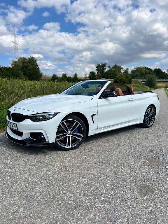 Weiß Gebraucht 2018 BMW 440 M Sport Cabrio | 35.300 € (Fairer Preis) - Bild 1/4