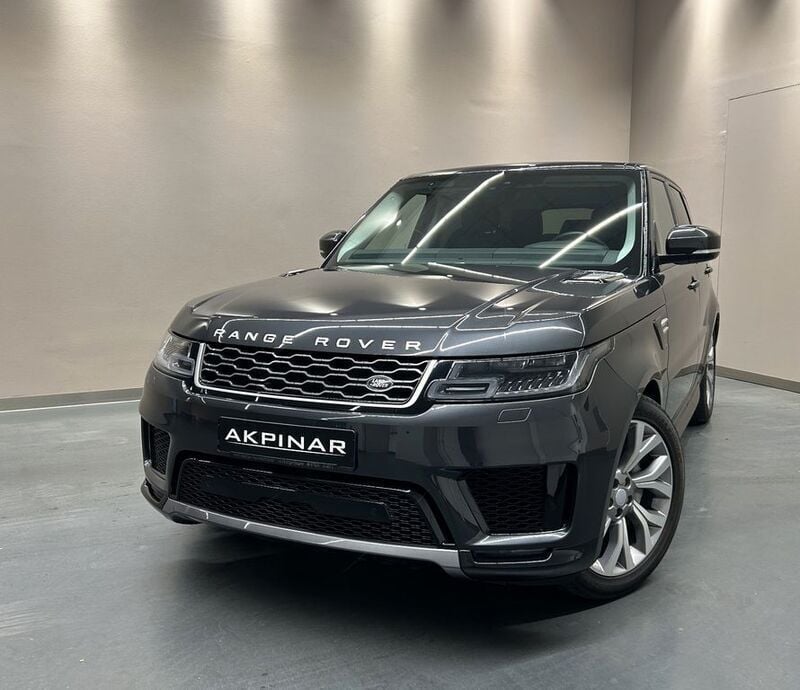 Grau carpathian grey metallic Gebraucht 2021 Land Rover Range Rover Sport SUV | 44.780 € - Bild 1/4