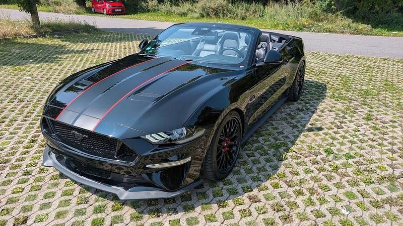 Schwarz Gebraucht 2021 Ford Mustang GT Cabrio | 45.000 € (Fairer Preis) - Bild 1/4