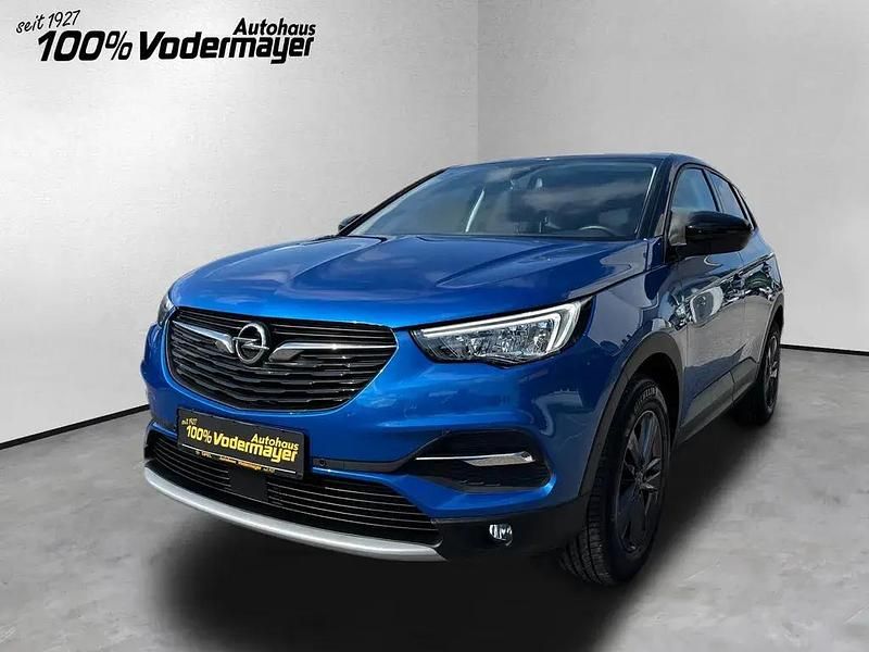 Blau Gebraucht 2021 Opel Grandland X Design Edition SUV | 23.990 € (Fairer Preis) - Bild 1/4