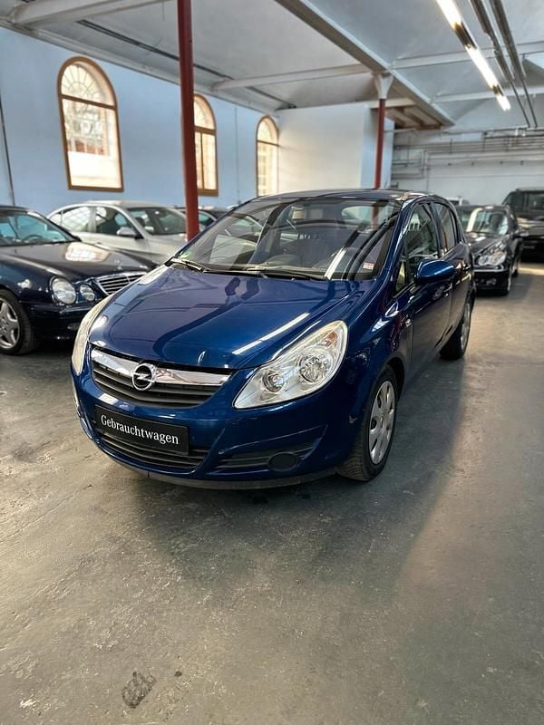 Blau Gebraucht 2008 Opel Corsa Kleinwagen | 3.490 € (Teuer) - Bild 1/4