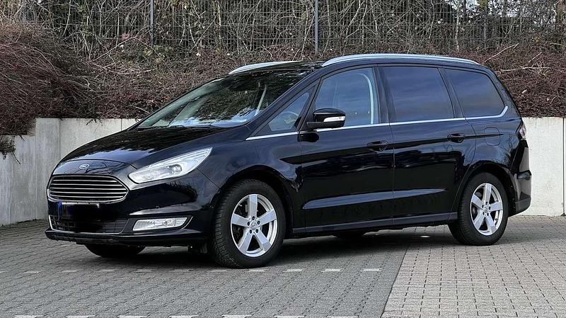 Gebraucht Ford Galaxy Titanium 150 PS (110 kW) 2018 Schwarz Van / Kleinbus