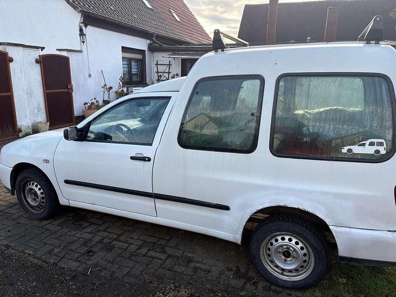 Gebraucht VW Caddy Family 60 PS (44 kW) 2000 Weiß Van / Kleinbus