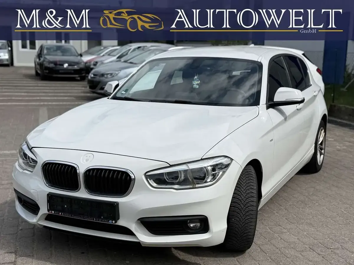 Gebraucht BMW 118 Advantage 136 PS (100 kW) 2016 Alpinweiss iii Kleinwagen