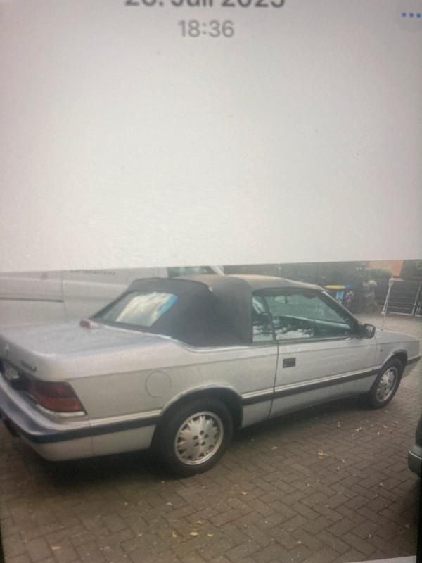Silber Gebraucht 1987 Chrysler Sebring Cabrio | 3.950 € - Bild 1/4