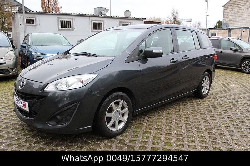Gebraucht Mazda 5 Prime-Line 116 PS (85 kW) 2015 Grau Van / Kleinbus