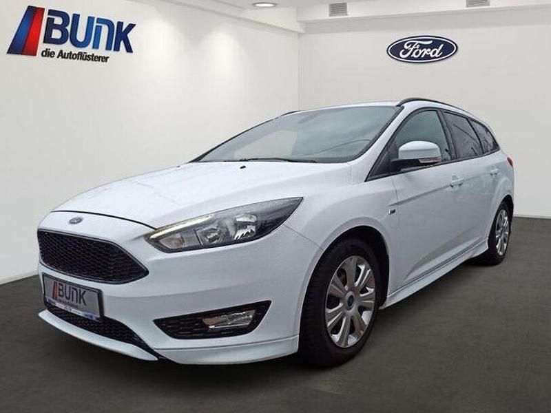 Gebraucht Ford Focus ST-Line 140 PS (102 kW) 2018 Weiß Kombi