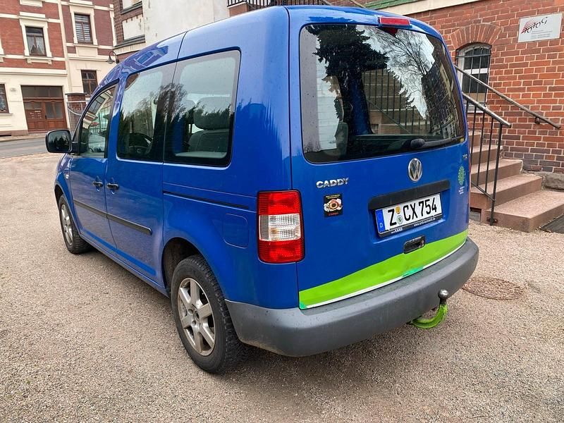 Gebraucht VW Caddy 105 PS (77 kW) 2007 Blau Van / Kleinbus