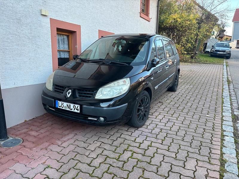 Schwarz Gebraucht 2006 Renault Scénic II Van / Kleinbus | 890 € - Bild 1/4