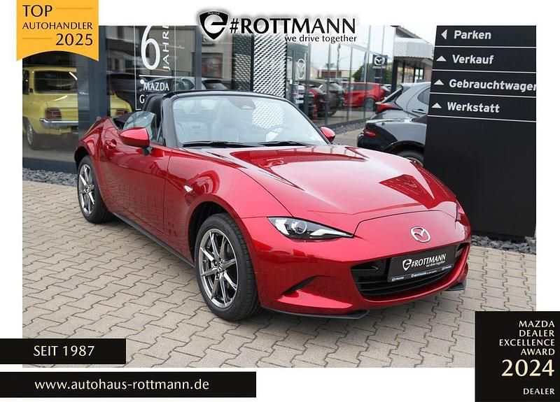 Rot Neu 2025 Mazda MX5 Exclusive-Line Cabrio | 31.270 € (Guter Preis) - Bild 1/4