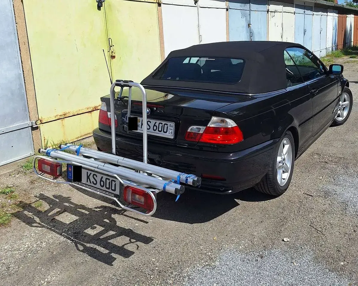 Gebraucht BMW 323 Cabriolet 170 PS (125 kW) 2000 Schwarz Cabrio