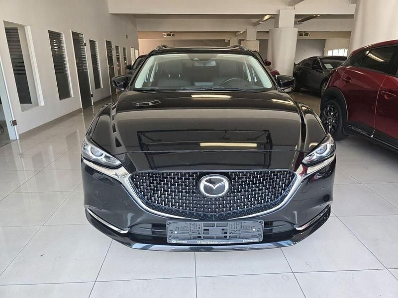 Schwarz Gebraucht 2023 Mazda 6 Exclusive-Line Kombi | 22.999 € (Fairer Preis) - Bild 1/4