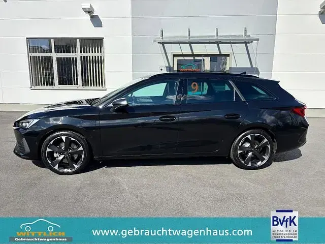Gebraucht Cupra Leon 204 PS (150 kW) 2024 Schwarz (mitternachtschwarz metallic) Kombi