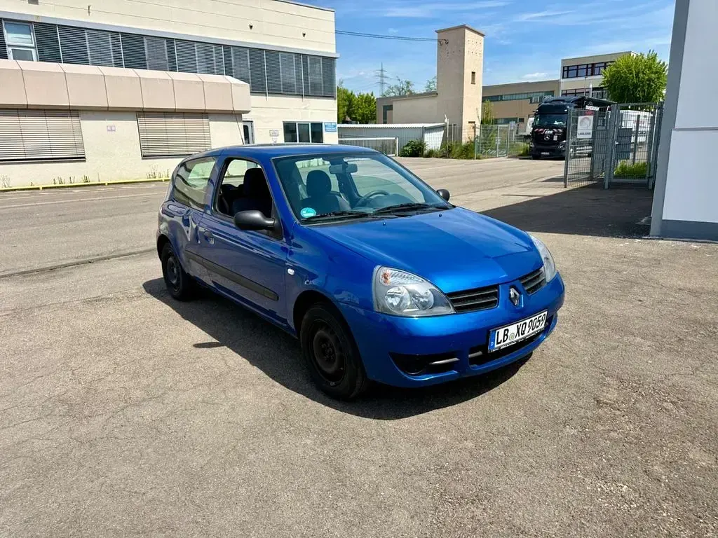 Gebraucht Renault Clio II 60 PS (44 kW) 2007 Blau Limousine