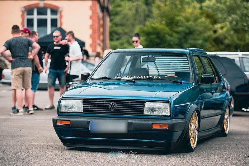 Gebraucht VW Jetta 90 PS (66 kW) 1991 Grün Limousine