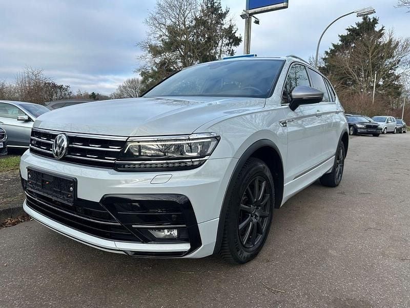 Silber Gebraucht 2019 VW Tiguan Allspace R-line SUV | 24.990 € (Fairer Preis) - Bild 1/4