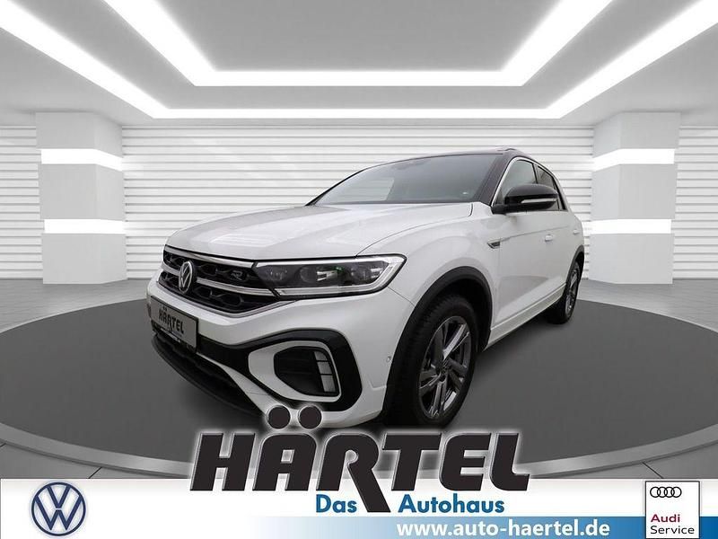 Pure white, solid Gebraucht 2025 VW T-Roc R-line SUV | 30.500 € (Fairer Preis) - Bild 1/4