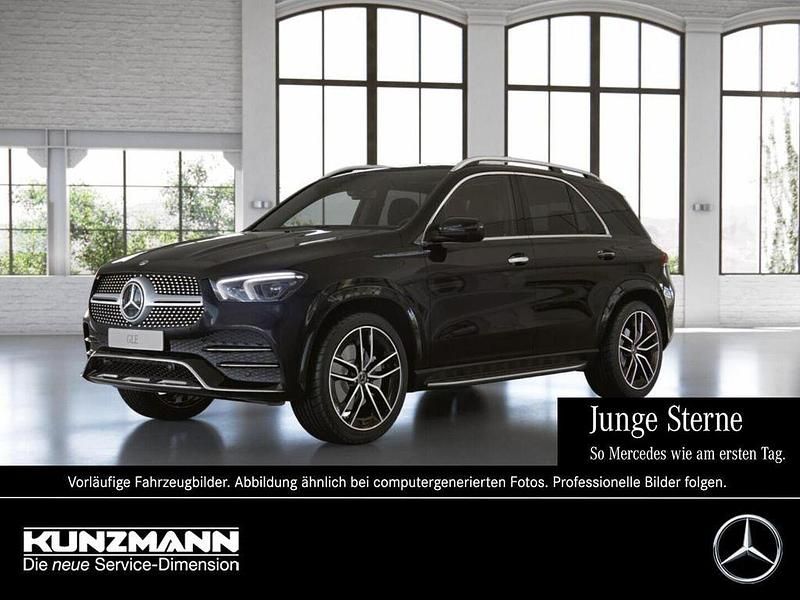 Obsidianschwarz metallic Gebraucht 2020 Mercedes GLE400 AMG SUV | 54.780 € (Fairer Preis) - Bild 1/4