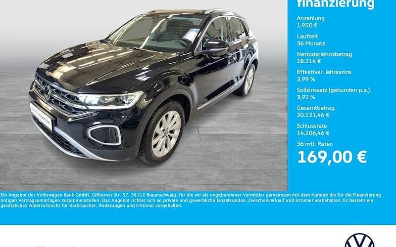 Gebraucht VW T-Roc Style 110 PS (80 kW) 2023 Schwarz SUV