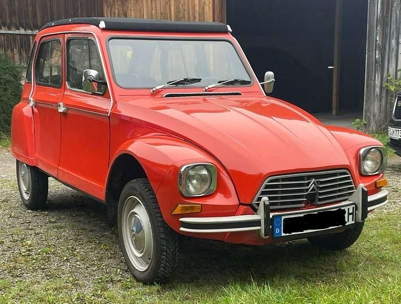 Orange Gebraucht 1976 Citroën Dyane Kleinwagen | 6.900 € - Bild 1/4