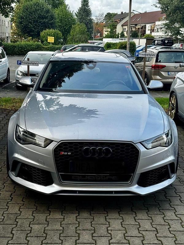 Silber Gebraucht 2017 Audi RS6 Performance Kombi | 69.500 € (Etwas zu teuer) - Bild 1/4