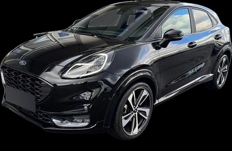 Schwarz Gebraucht 2020 Ford Puma ST-Line X SUV | 23.589 € (Etwas zu teuer) - Bild 1/4