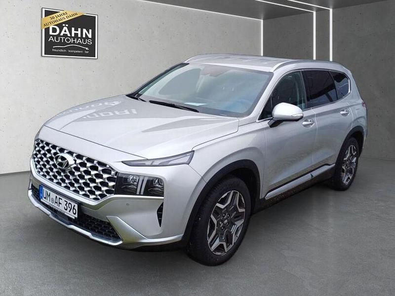Silber Gebraucht 2023 Hyundai Santa Fe Prime SUV | 39.990 € (Superpreis) - Bild 1/4