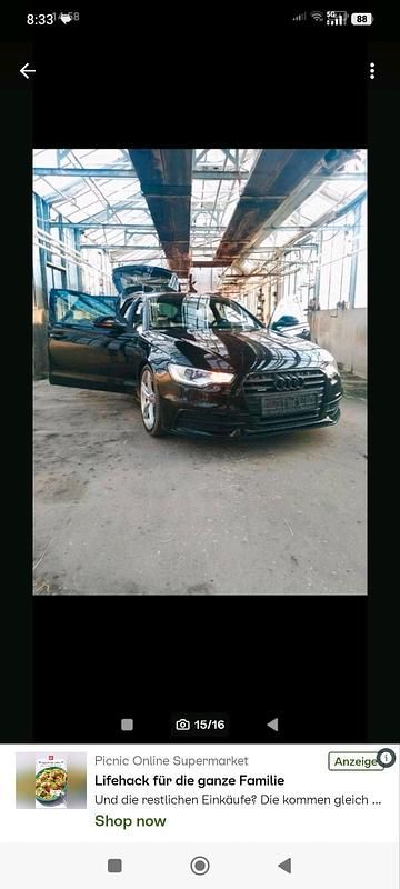 Gebraucht Audi A6 S-Line 313 PS (230 kW) 2013 Schwarz Kombi