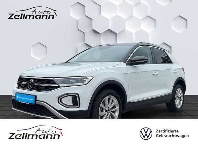 Pure white Gebraucht 2024 VW T-Roc Style SUV | 28.838 € (Guter Preis) - Bild 1/3