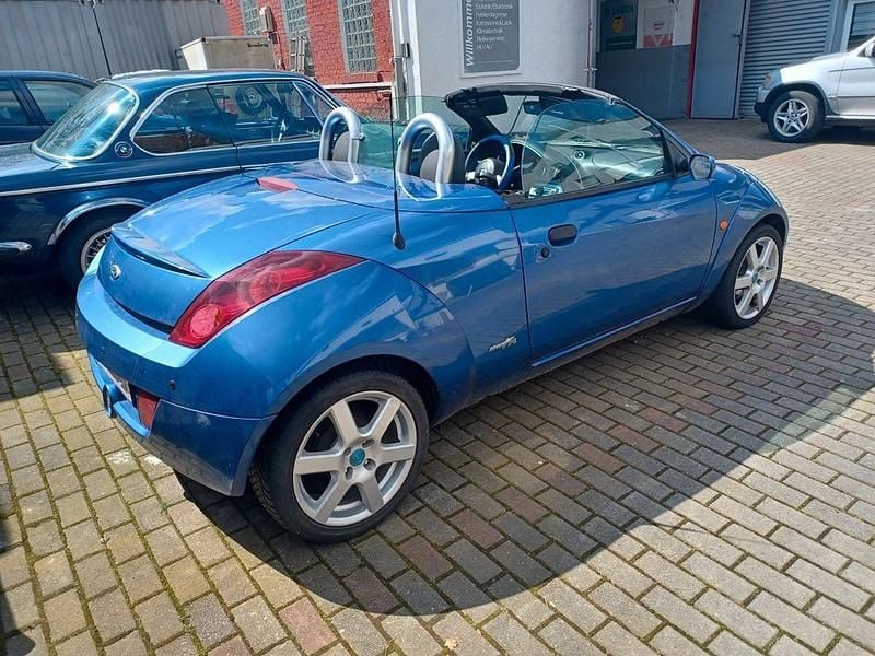 Blau Gebraucht 2004 Ford StreetKa Cabrio | 1.990 € (Fairer Preis) - Bild 1/4