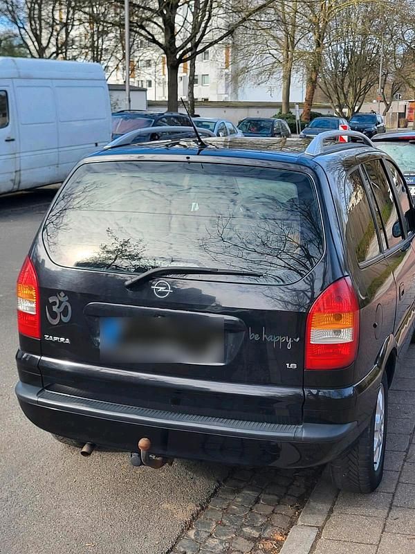 Gebraucht Opel Zafira 2005 Schwarz Van / Kleinbus