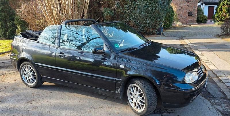 Gebraucht VW Golf Cabriolet Conceptline 116 PS (85 kW) 2001 Schwarz Cabrio
