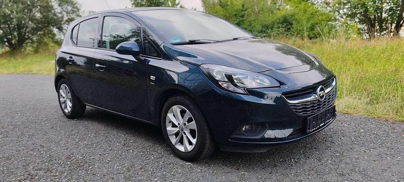 Blau Gebraucht 2016 Opel Corsa Color Edition Kleinwagen | 6.590 € (Guter Preis) - Bild 1/4