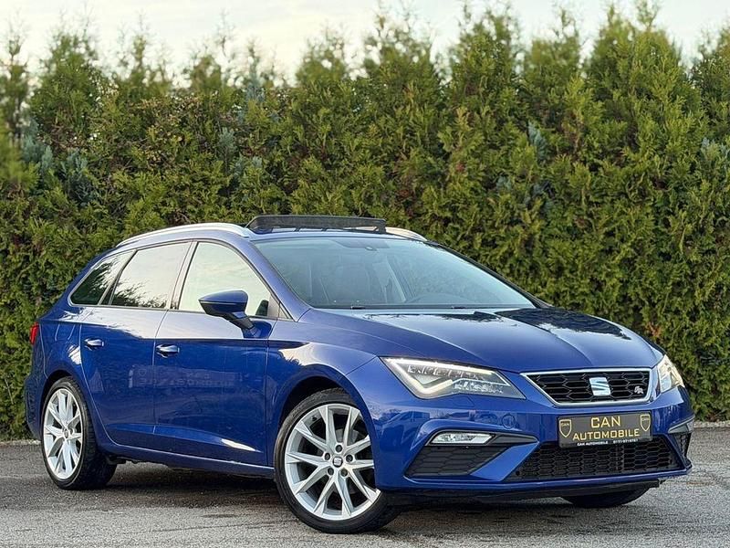 Blau Gebraucht 2018 Seat Leon ST FR Kombi | 13.890 € (Fairer Preis) - Bild 1/4